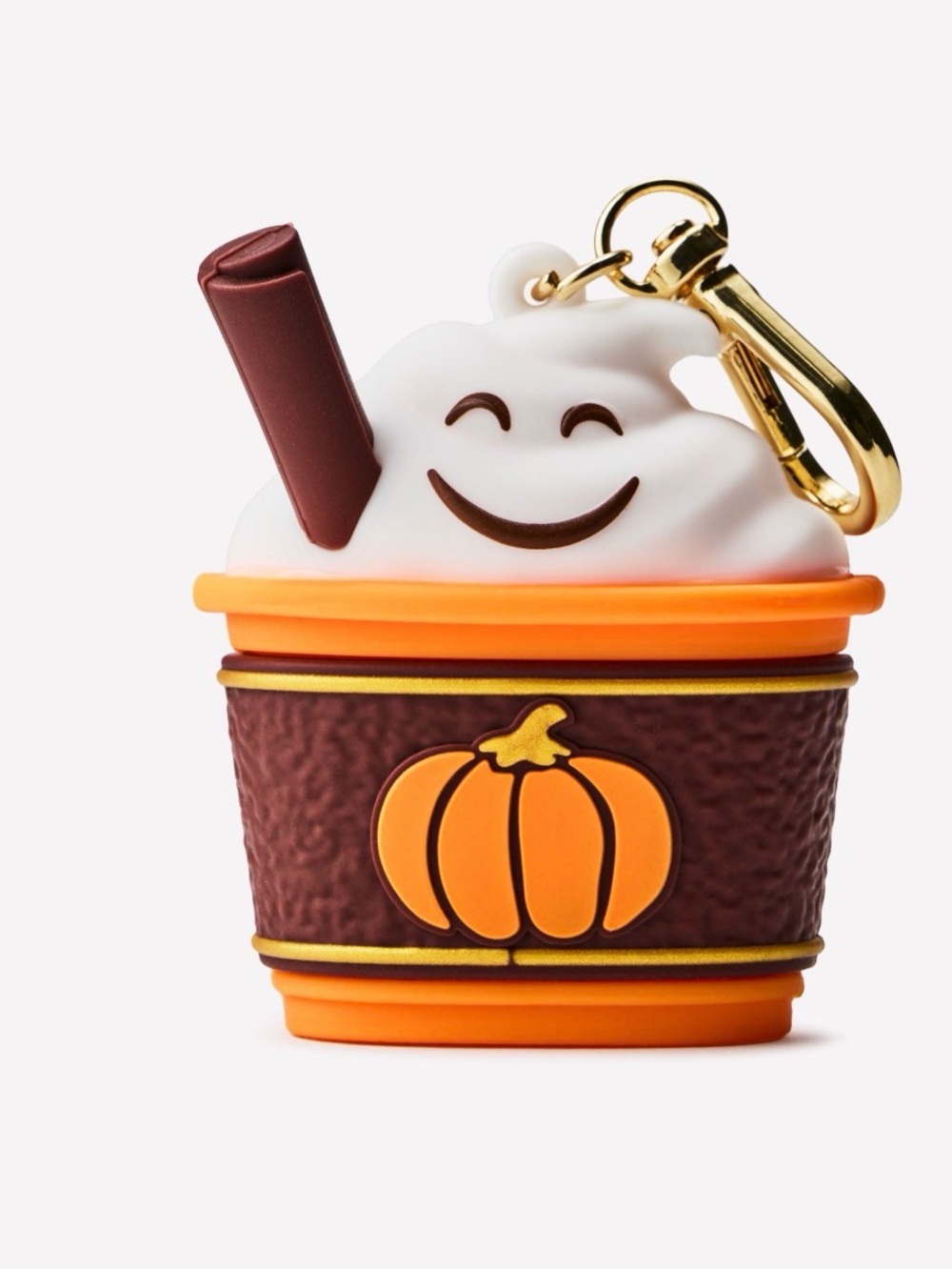 Bath and body works Pumpkin Drink hand sanitizer holder